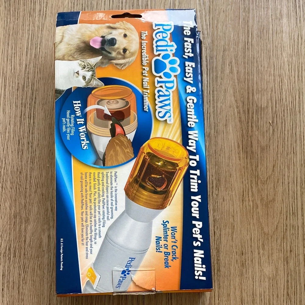 Pet Nail Trimmer - White with Amber Guard